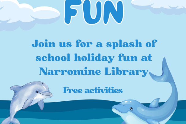 School Holidays at Narromine Library - Beach Chair Phone Holders